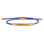 Not Sisters By Blood But Sisters By Heart Inspire Bracelet
