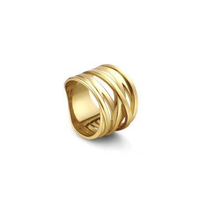 Wire Wrap Statement Ring
