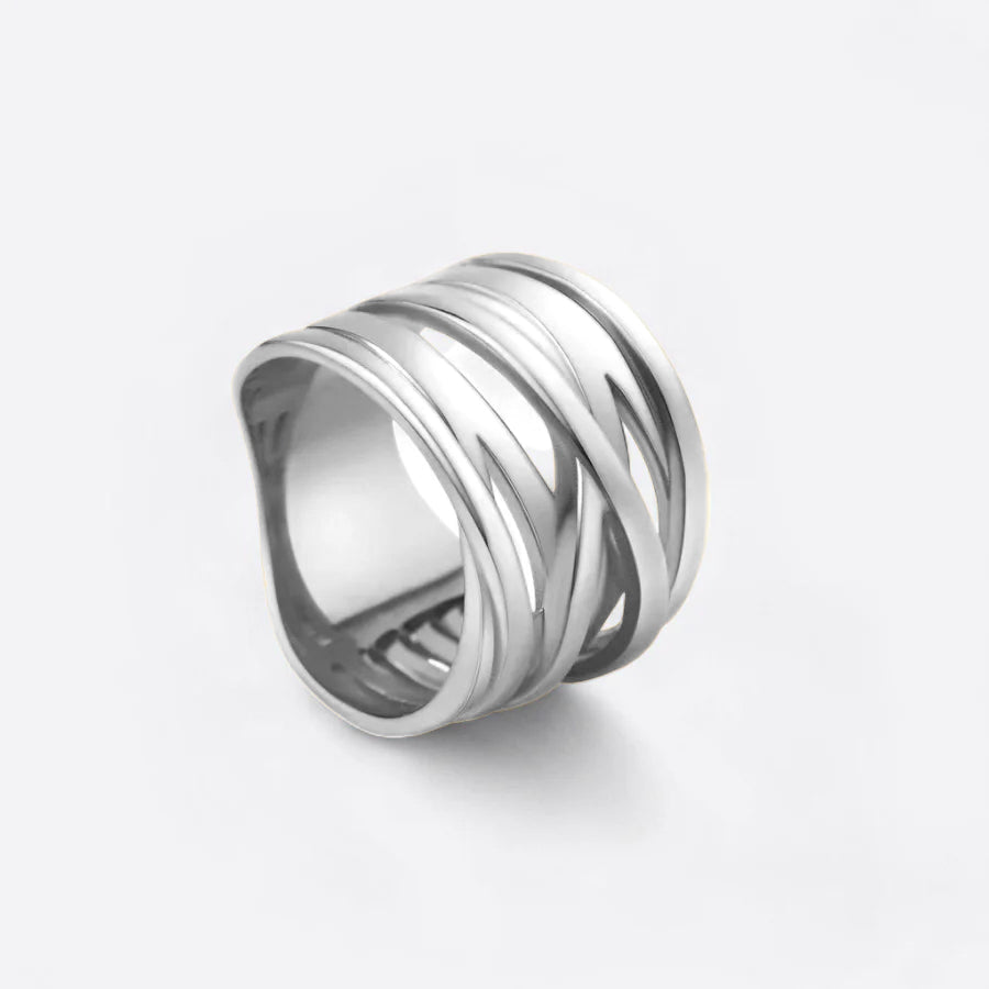 Wire Wrap Statement Ring