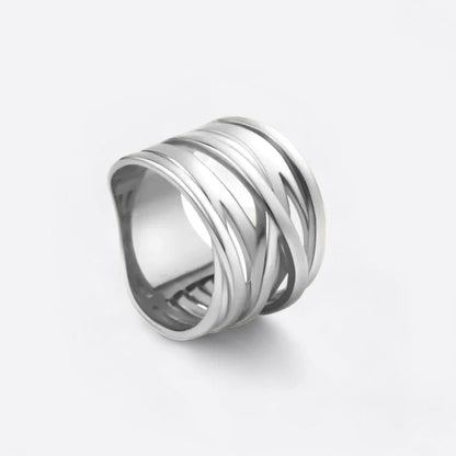 Wire Wrap Statement Ring