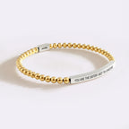 You Are The Sister I Got To Choose Beaded Inspire Bracelet