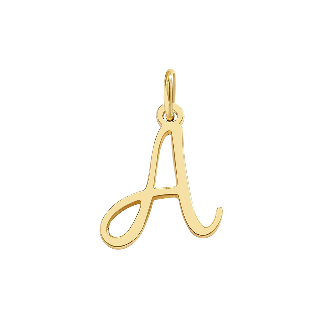 Cursive Initial Charm