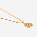 Birthstone Compass Pendant Necklace