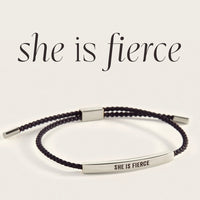 She Is Fierce Inspire Bracelet