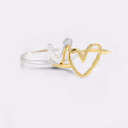 Self Love Layered Heart Ring