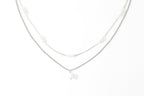 Dainty Layered Pearl Necklace