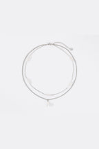 Dainty Layered Pearl Necklace