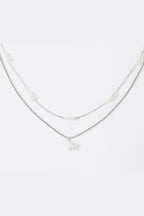 Dainty Layered Pearl Necklace