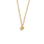 Dainty Birthstone Kite Necklace