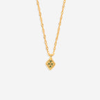 Dainty Birthstone Kite Necklace