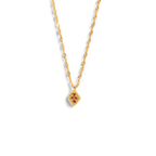 Dainty Birthstone Kite Necklace