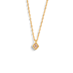 Dainty Birthstone Kite Necklace