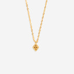 Dainty Birthstone Kite Necklace