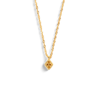 Dainty Birthstone Kite Necklace