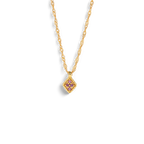Dainty Birthstone Kite Necklace