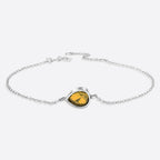 Teardrop Birthstone Bracelet