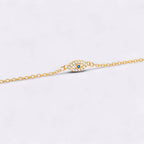 Dainty Evil Eye Charm Bracelet