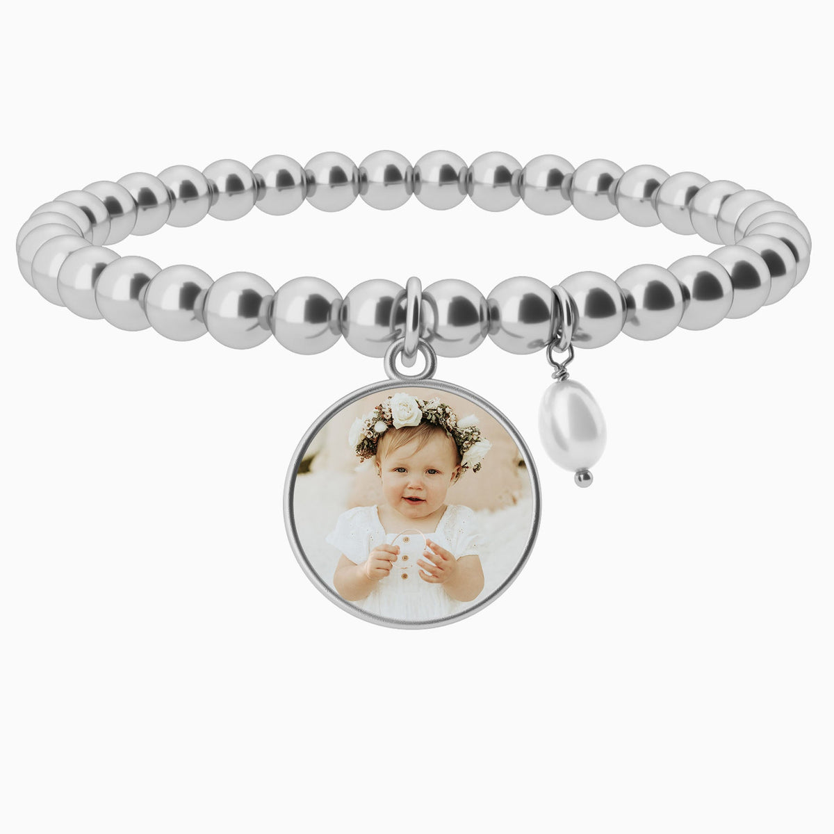 Personalized Photo Diana Charm Bracelet