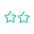 Ear Candy Star Hoop Earrings
