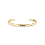 Personalized Thin Cuff Bracelet