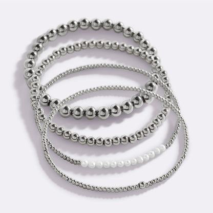 Everyday Pearl Bracelet Stacking Set