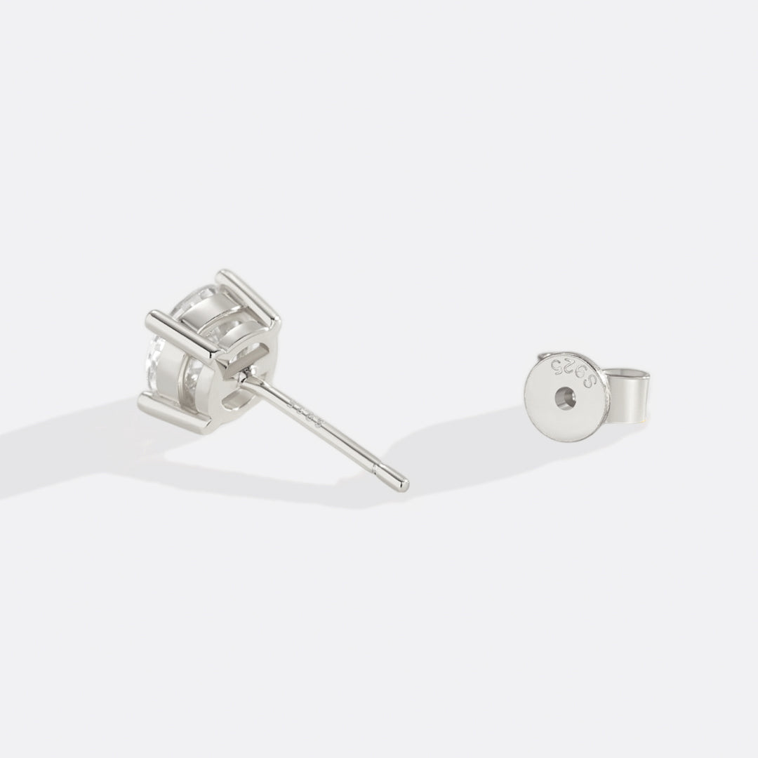 Classic Diamond Stud Earrings