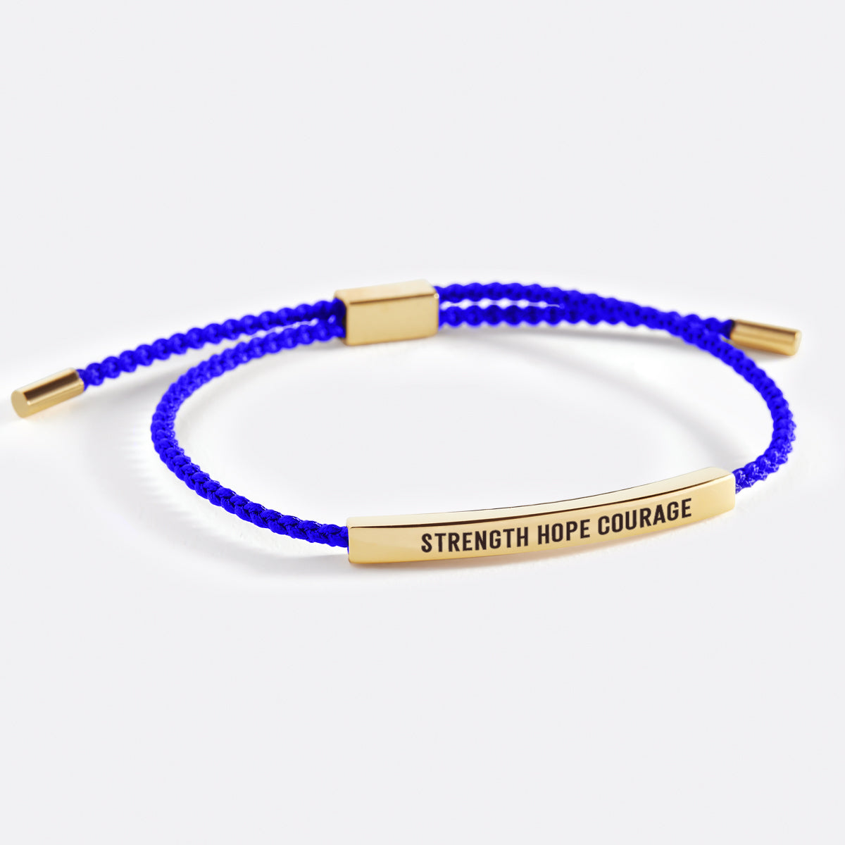 Strength Hope Courage Inspire Bracelet