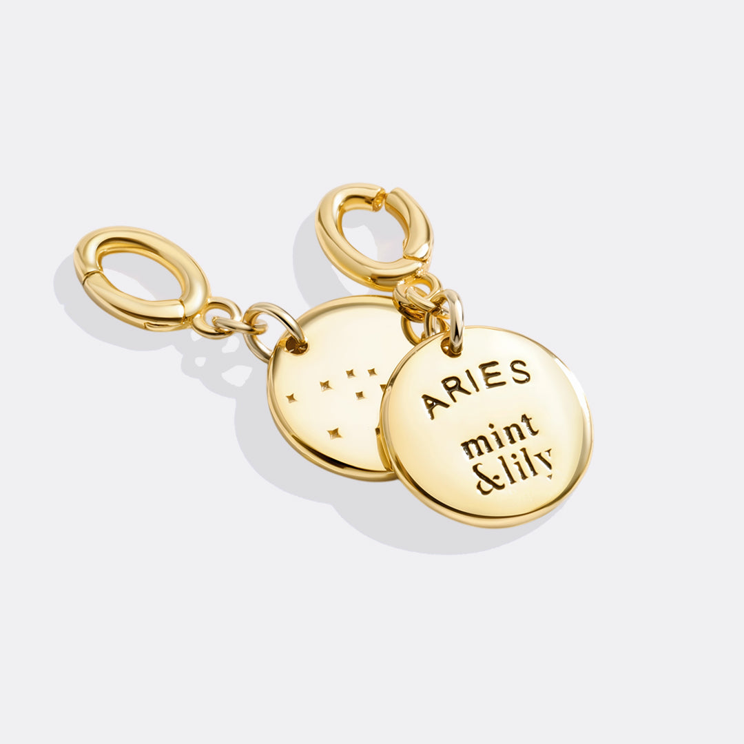Zodiac Constellation Charm