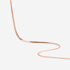 Dainty Herringbone Chain Necklace