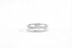 Double Band Pave Ring