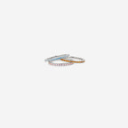 July Birthstone Eternity Stacking Ring