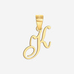 Romantic Initial Charm Pendant