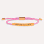 Love you to the moon and back Inspire Bracelet