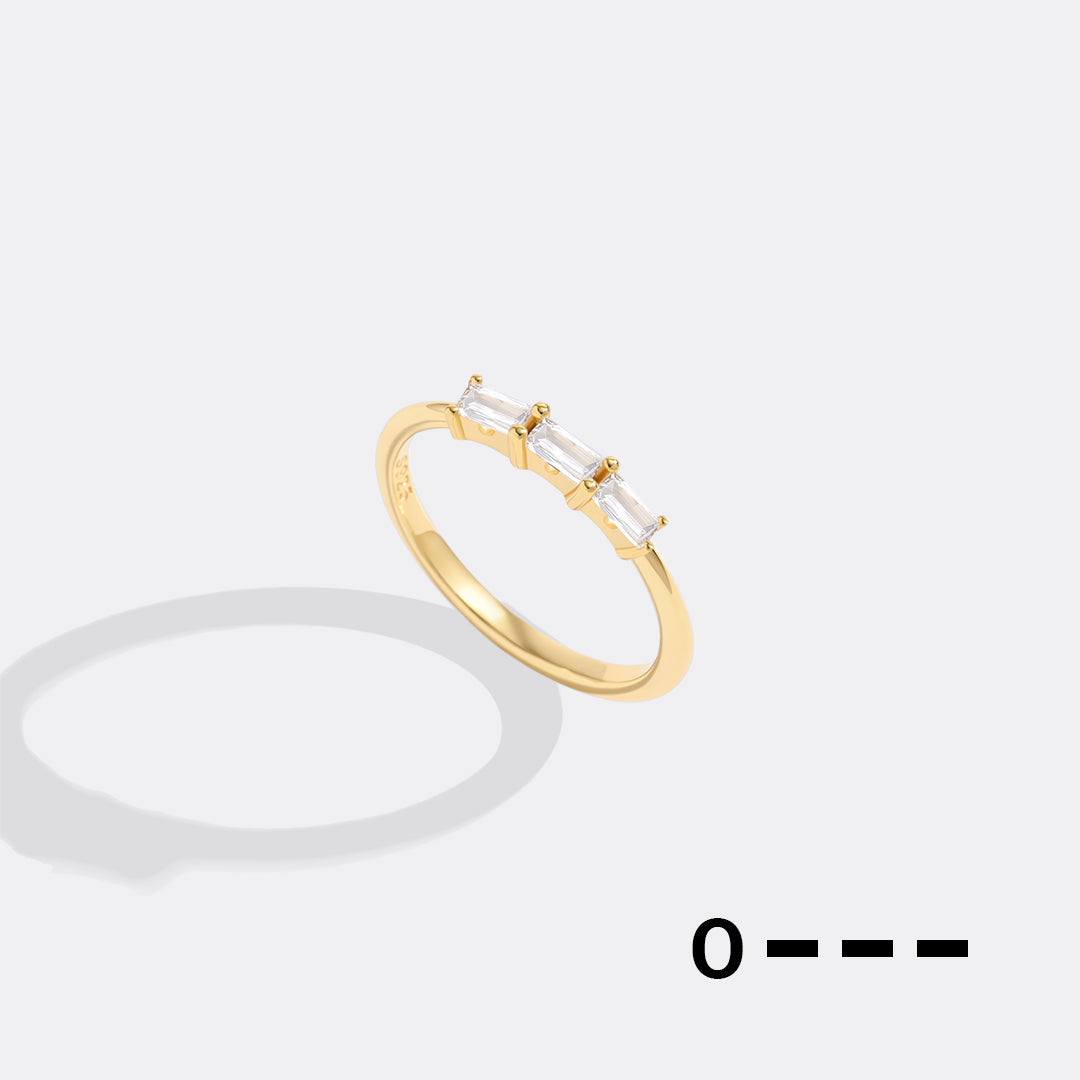 Dainty Personalized Morse Code Ring
