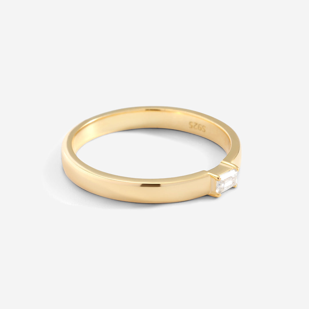 Baguette Diamond Band Ring