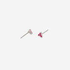Trinity Birthstone Stud Earrings