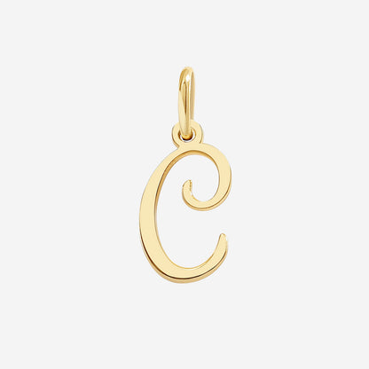 Cursive Initial Charm