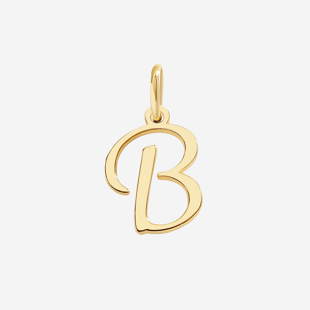 Cursive Initial Charm