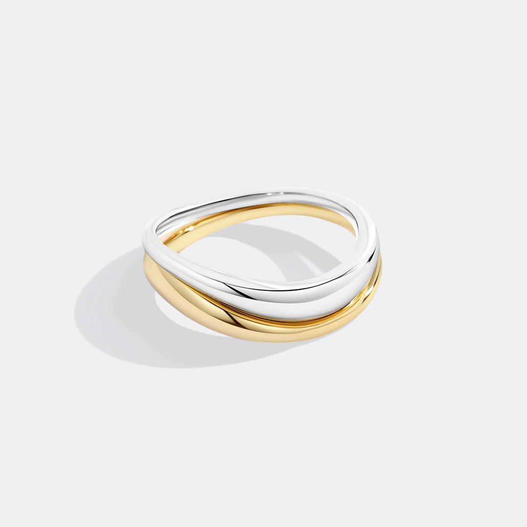 Organic Stacking Ring Set