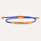 Love you to the moon and back Inspire Bracelet