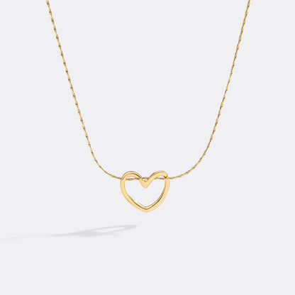 Open Heart Necklace