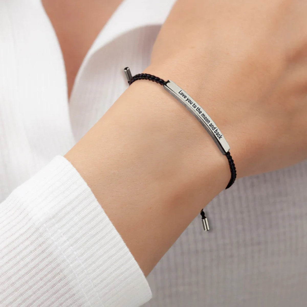Love you to the moon and back Inspire Bracelet