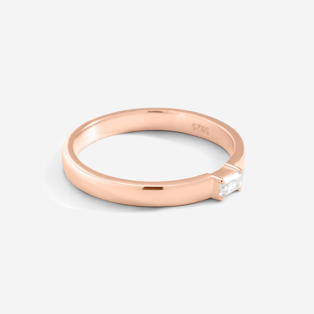 Baguette Diamond Band Ring