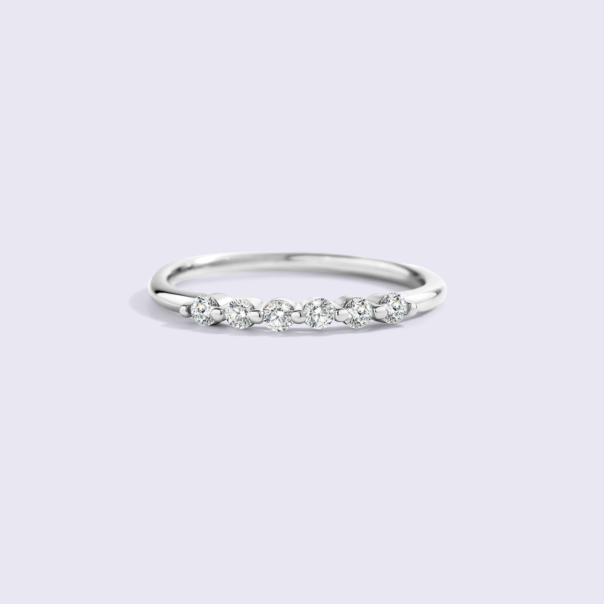 Brilliant Floating Diamond Ring