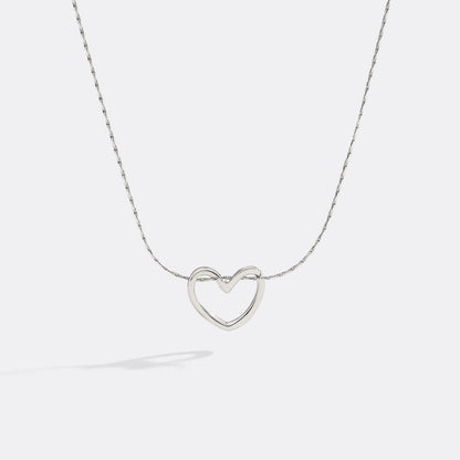 Open Heart Necklace