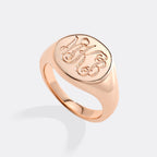 Monogram Signet Ring