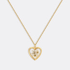 Handmade Pressed Flower Photo Heart Locket