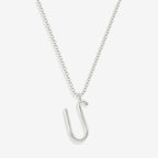 Flow Script Initial Necklace
