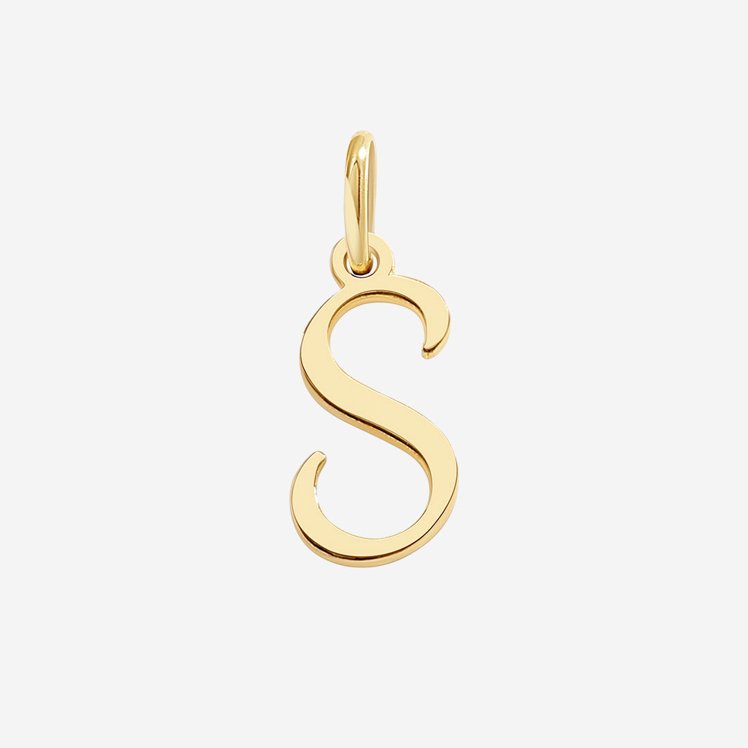 Cursive Initial Charm