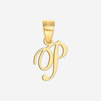 Romantic Initial Charm Pendant